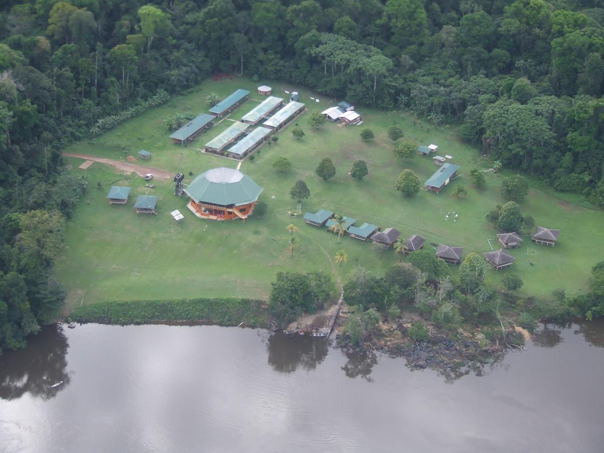 Iwokrama River Lodge Makari Exteriör bild