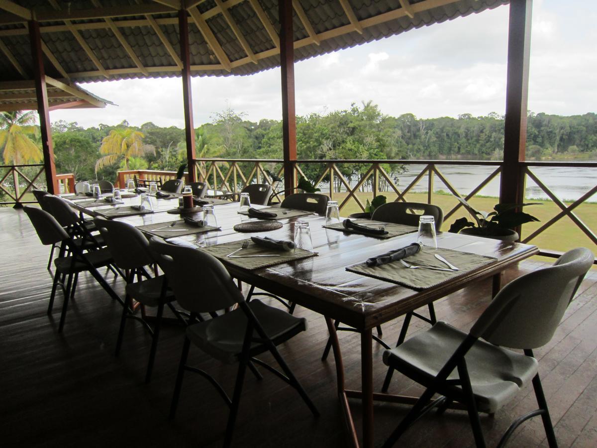Iwokrama River Lodge Makari Exteriör bild