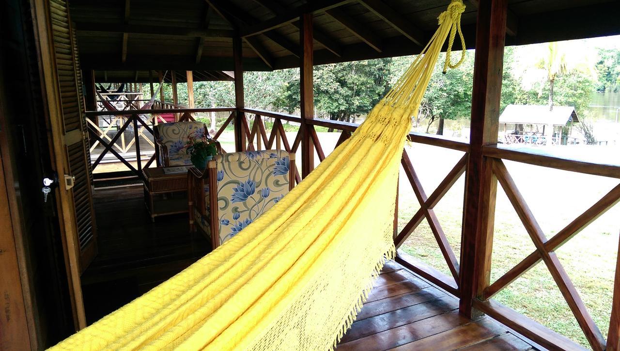 Iwokrama River Lodge Makari Exteriör bild